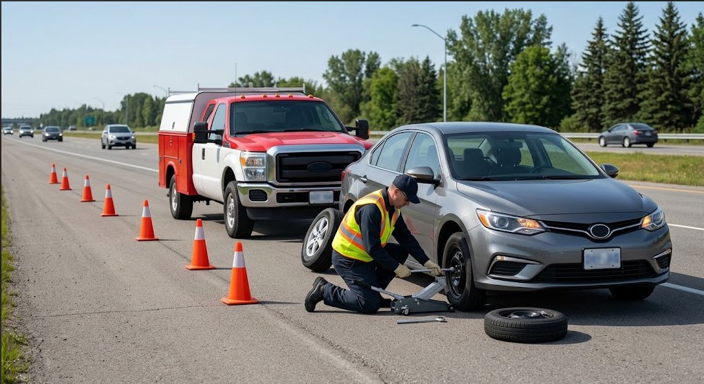 flat tire service