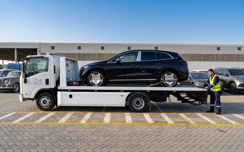 flatbed towing service